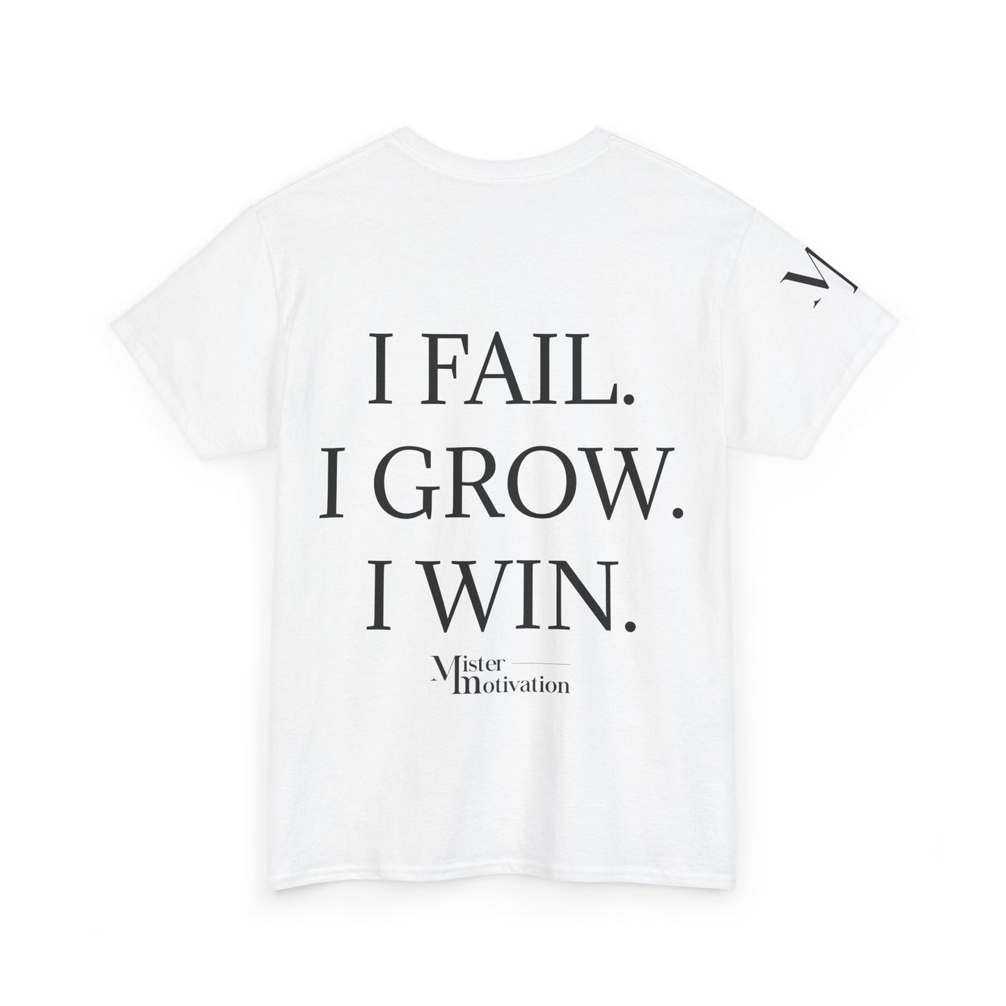 Motivation Gear ~ Unisex Mindset T- Shirt |You now have a stylish way to show your mindset in self!